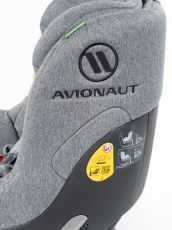 Автокрісло Avionaut AeroFIX IsoFix RWF Grey Melange для дітей зростом 67-105 см (0-18кг)